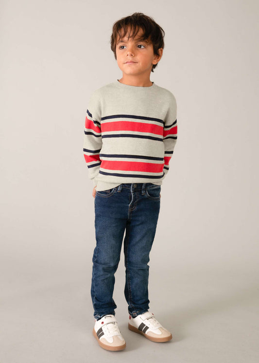 Gestreifter Pullover für Jungen