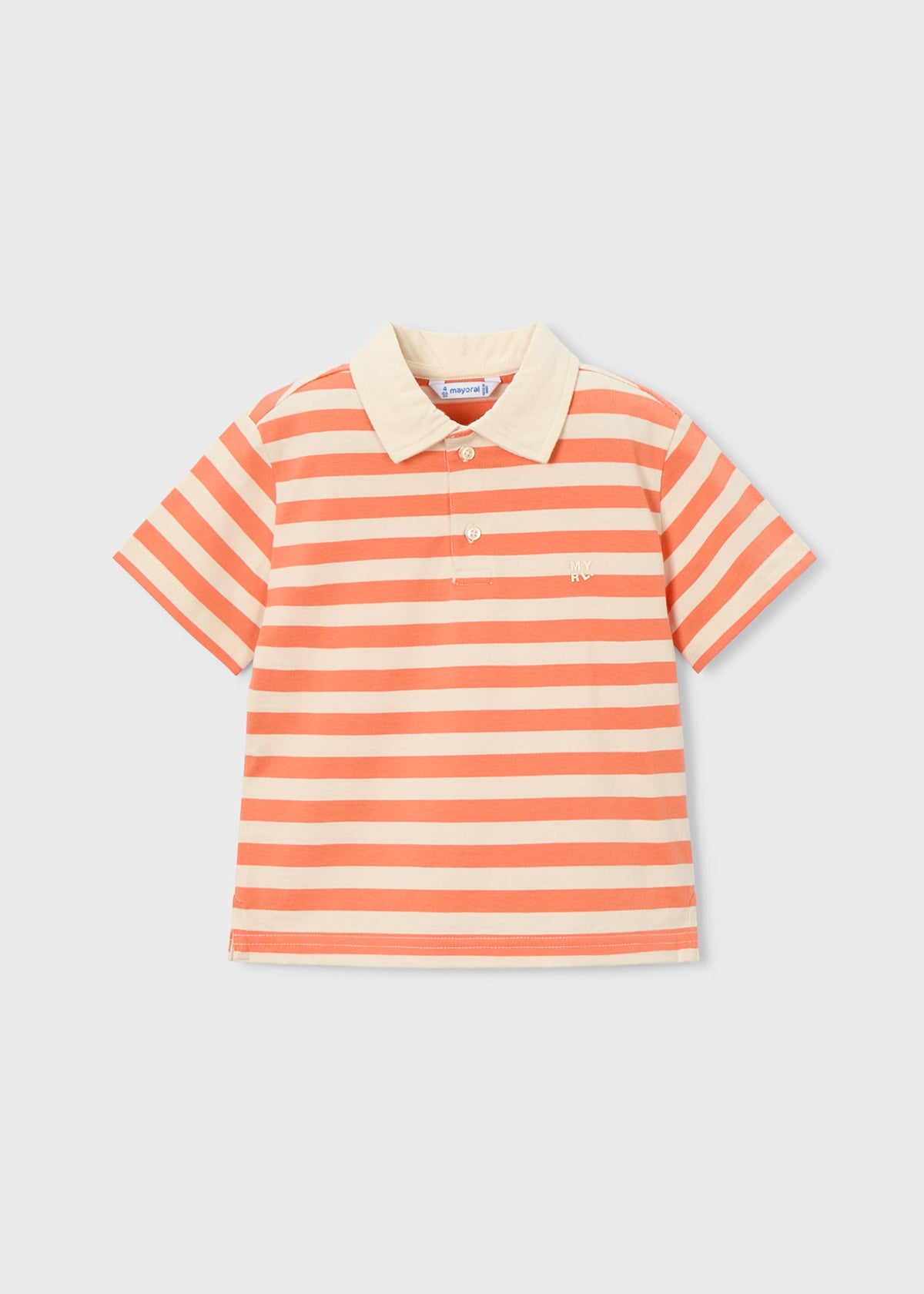 Striped polo shirt for boys