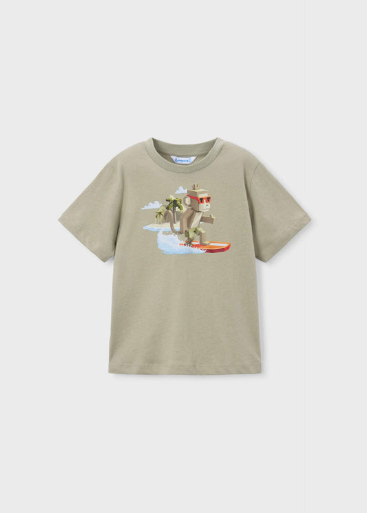 Surf print t-shirt boy