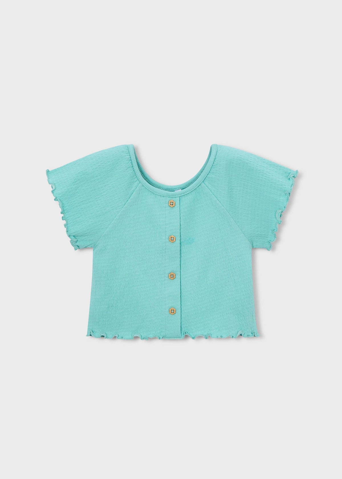 T-shirt girl with ruffles