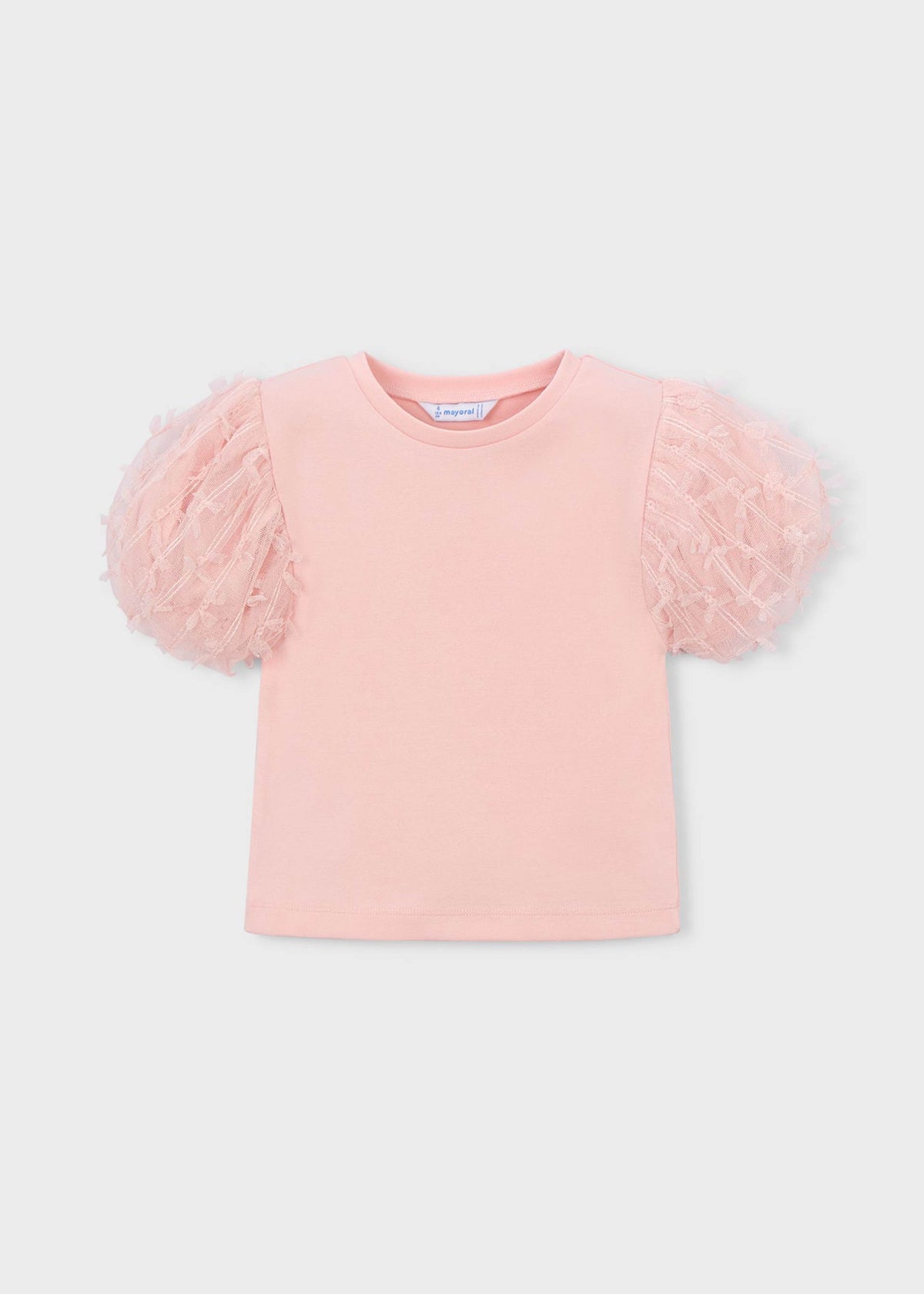 Tüll-T-Shirt für Mädchen