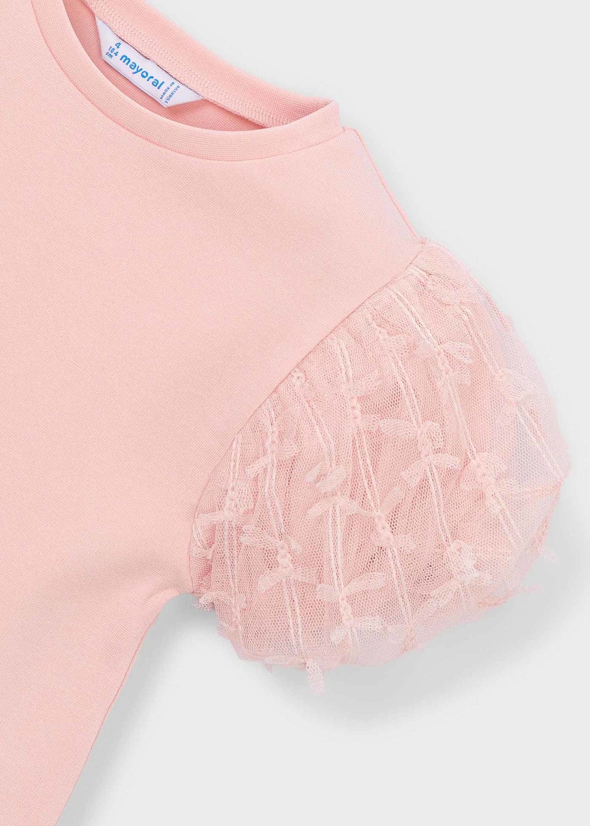 Tüll-T-Shirt für Mädchen